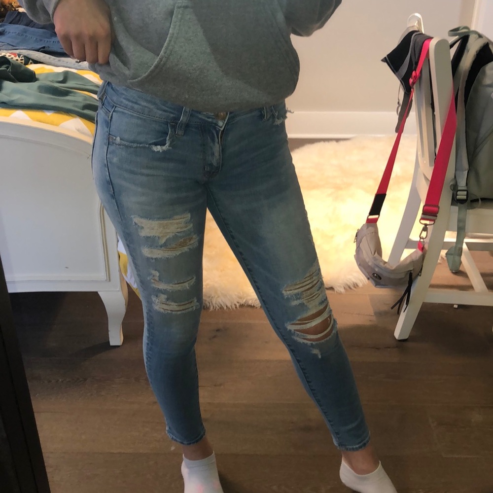 Skinny Ripped Jeans